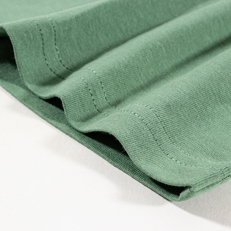 キッズ 綿100% ルームウェア 半袖 グリーン