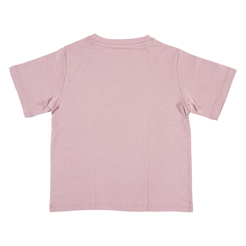 キッズ 綿100% ルームウェア 半袖 ローズ