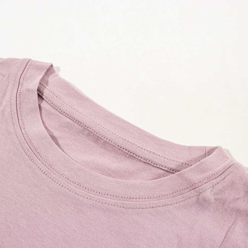 キッズ 綿100% ルームウェア 半袖 ローズ