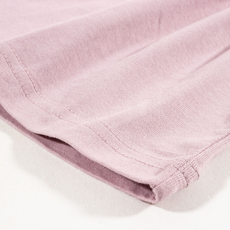 キッズ 綿100% ルームウェア 半袖 ローズ