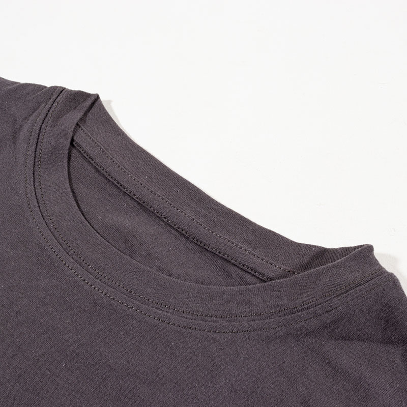 キッズ 綿100% ルームウェア 半袖 チャコール