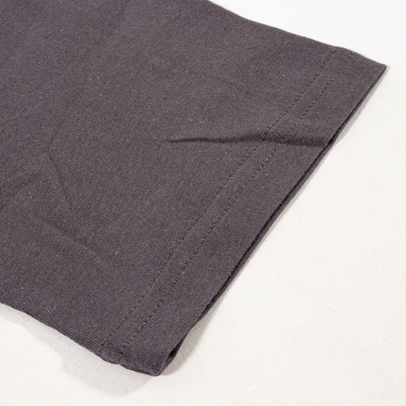 キッズ 綿100% ルームウェア 半袖 チャコール