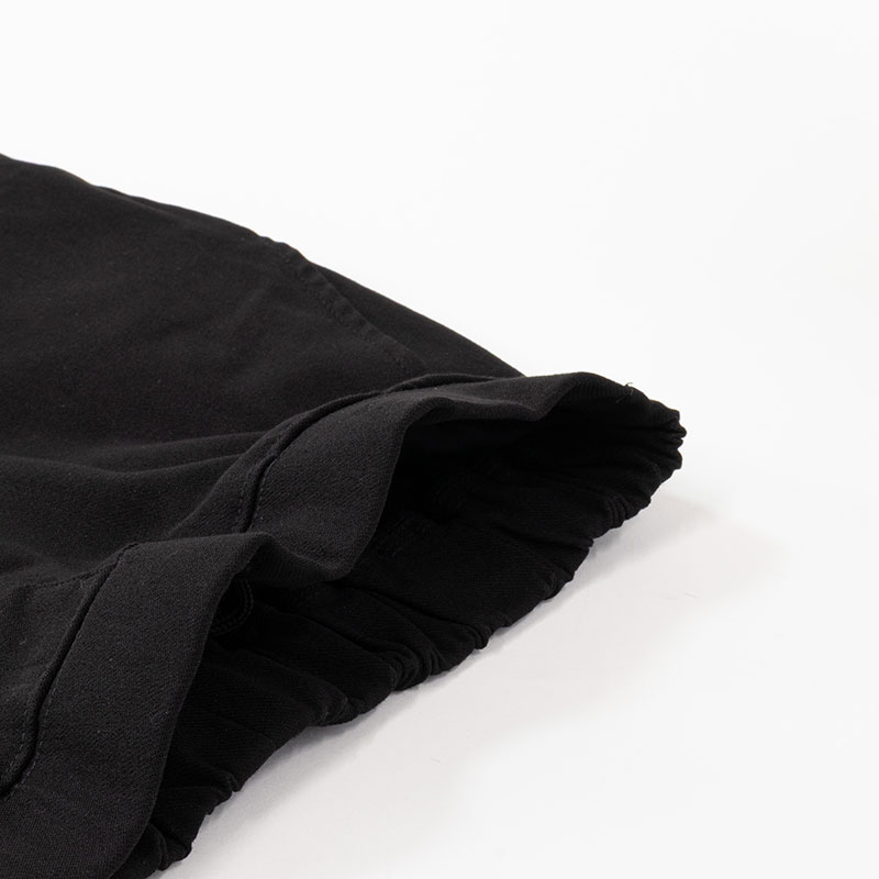 メンズ ストレッチロングパンツ ブラック