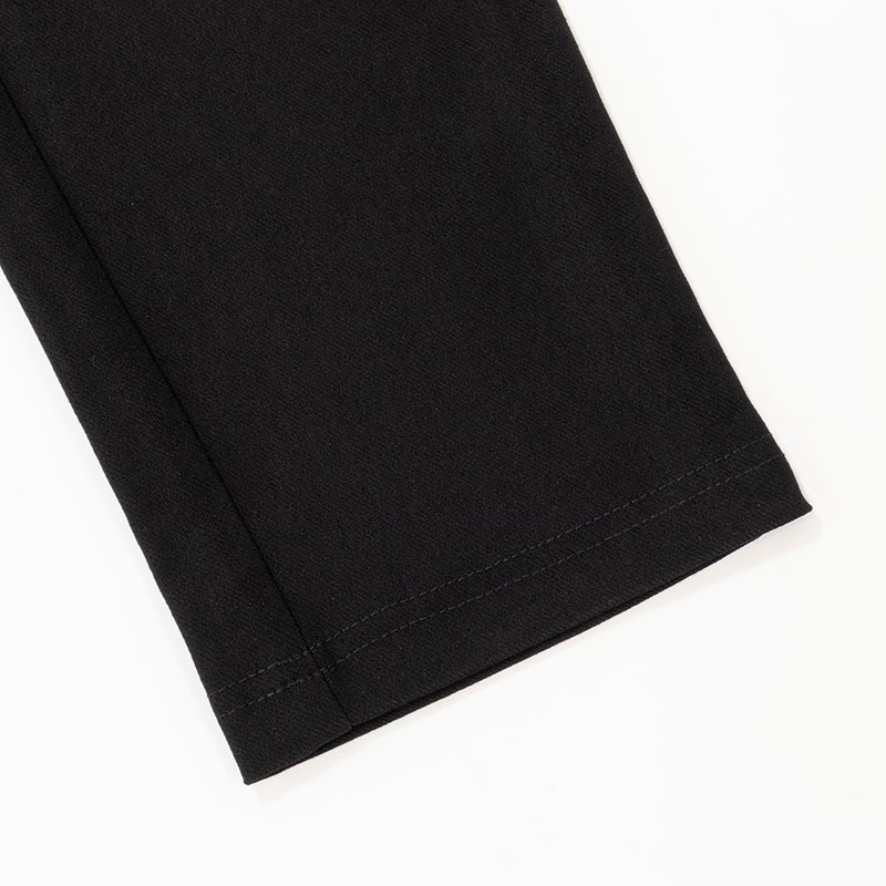 メンズ ストレッチロングパンツ ブラック