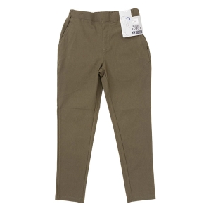 メンズ ストレッチロングパンツ カーキ
