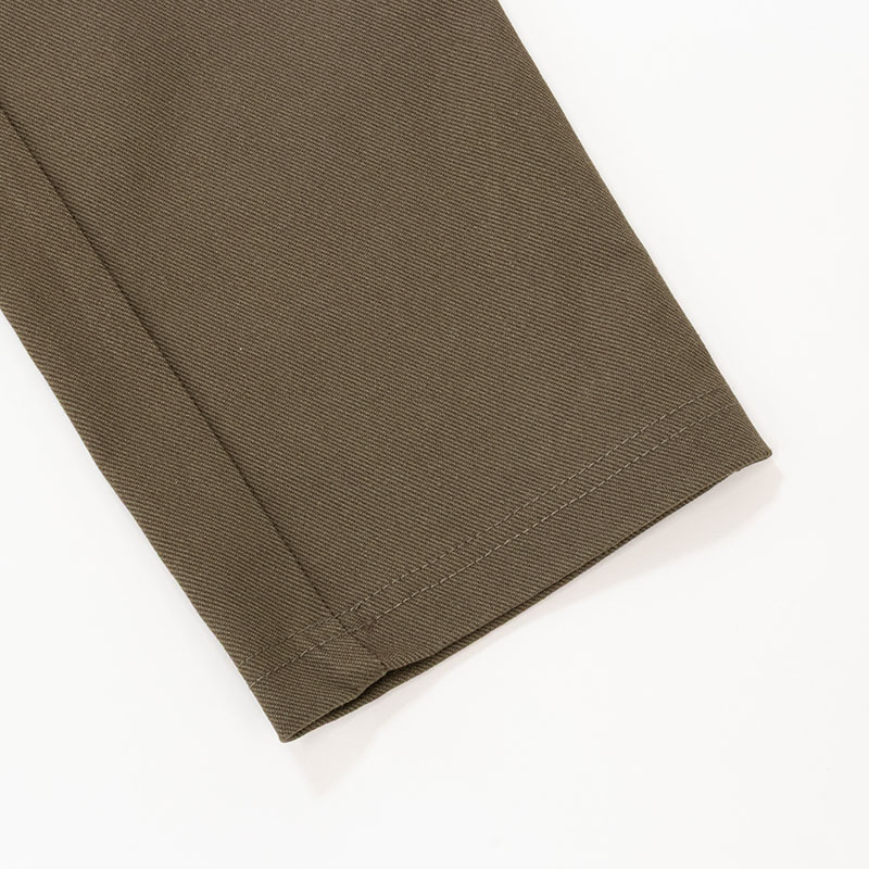 メンズ ストレッチロングパンツ カーキ