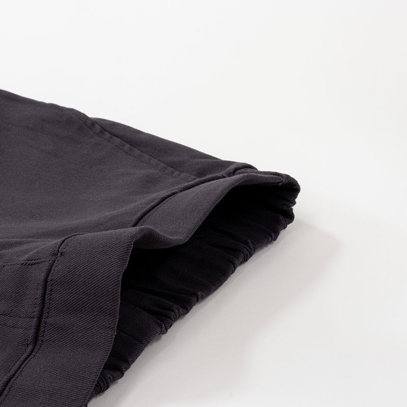 メンズ ストレッチロングパンツ チャコール