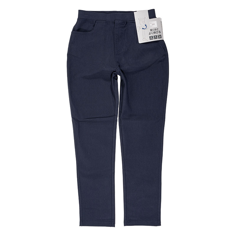 レディース ストレッチレギンスパンツ ネイビー