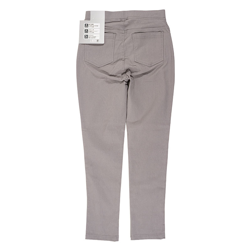 レディース ストレッチレギンスパンツ グレージュ