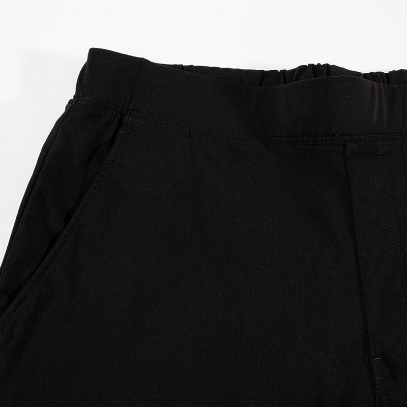 【お取り寄せ商品】メンズ 冷感 ストレッチパンツ ブラック