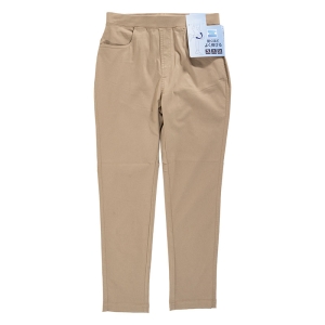 【お取り寄せ商品】レディース 冷感 クロップドパンツ ベージュ