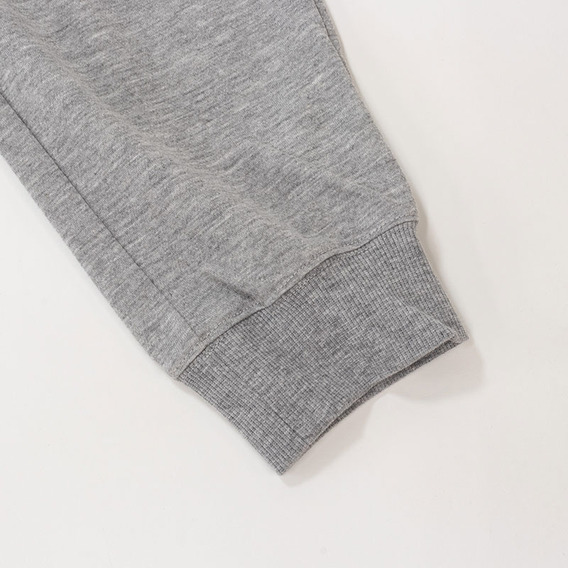メンズ 裏メッシュ ルームパンツ 杢グレー