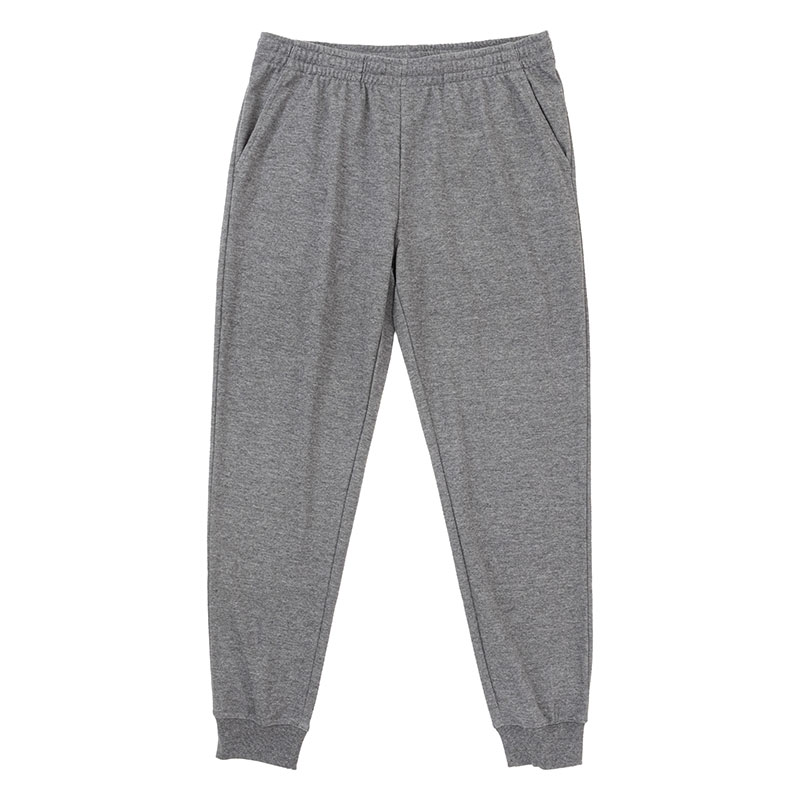 メンズ 裏メッシュ ルームパンツ 杢チャコール