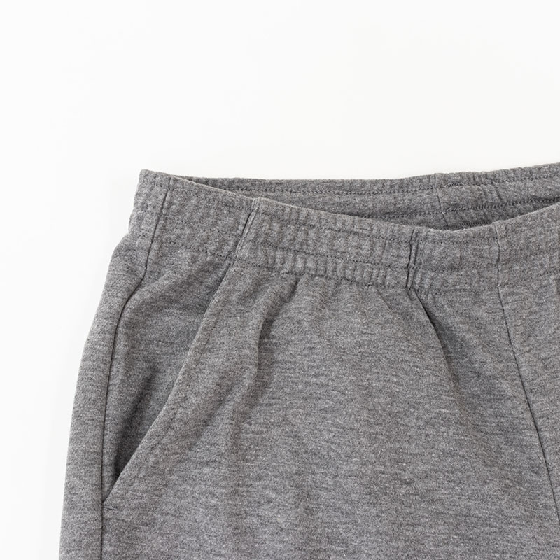 メンズ 裏メッシュ ルームパンツ 杢チャコール