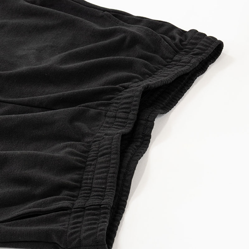 メンズ 裏メッシュ ハーフパンツ ブラック