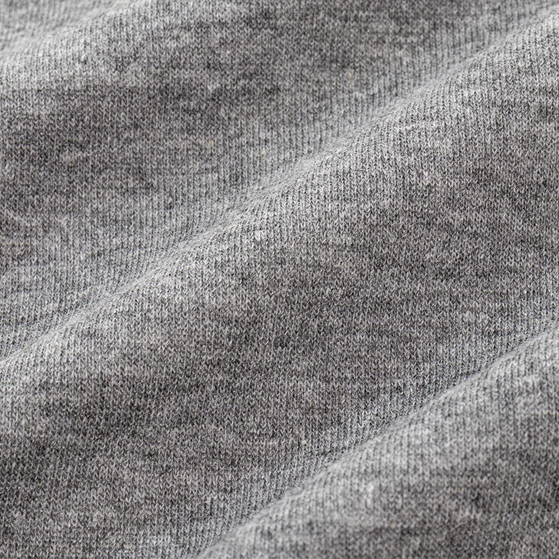 メンズ 裏メッシュ ハーフパンツ 杢チャコール