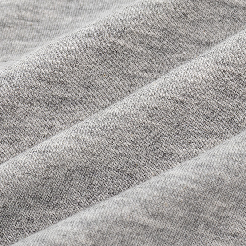 レディース 裏メッシュ 7分丈パンツ杢グレー