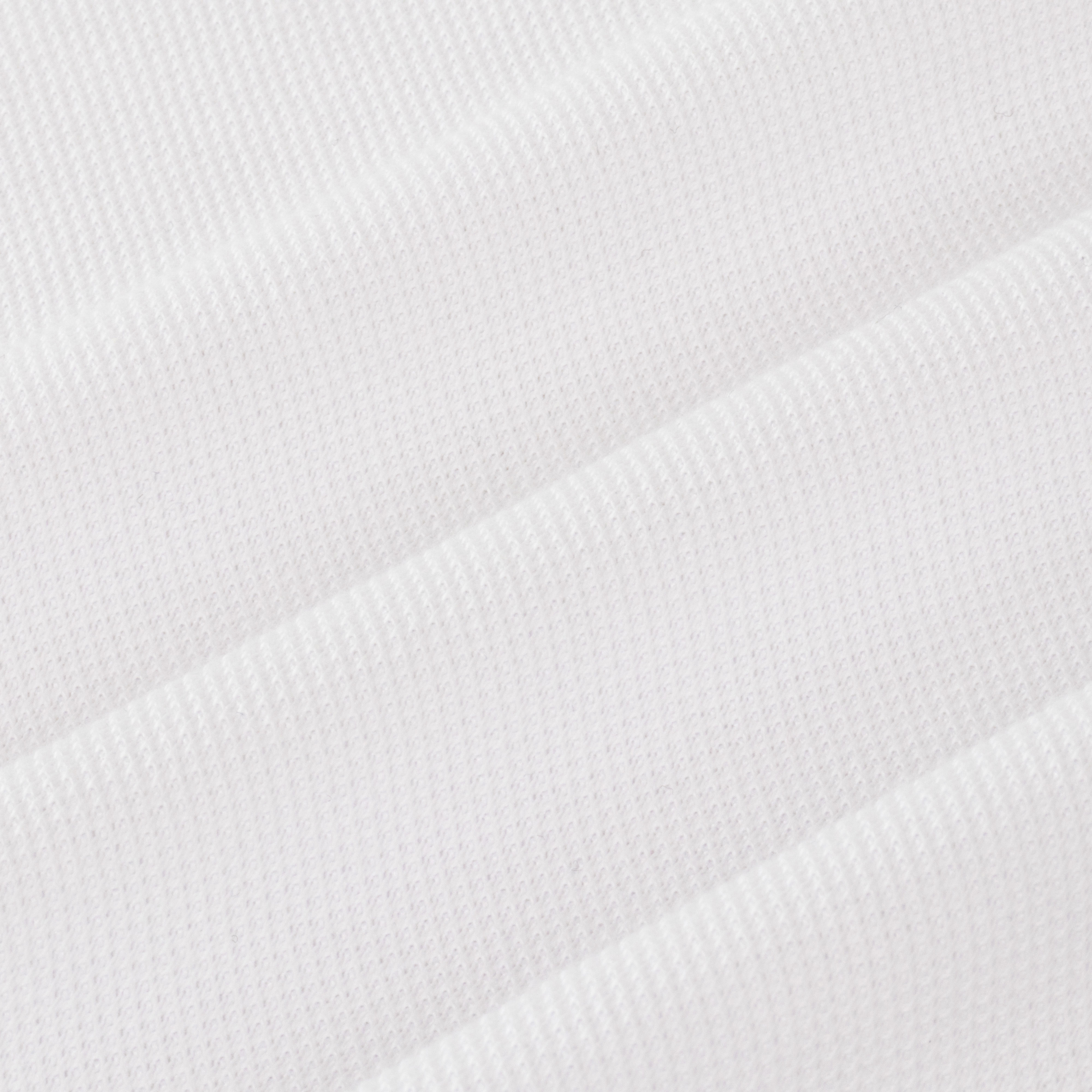 メンズ DRYポロシャツ 半袖 胸ポケット付 ホワイト