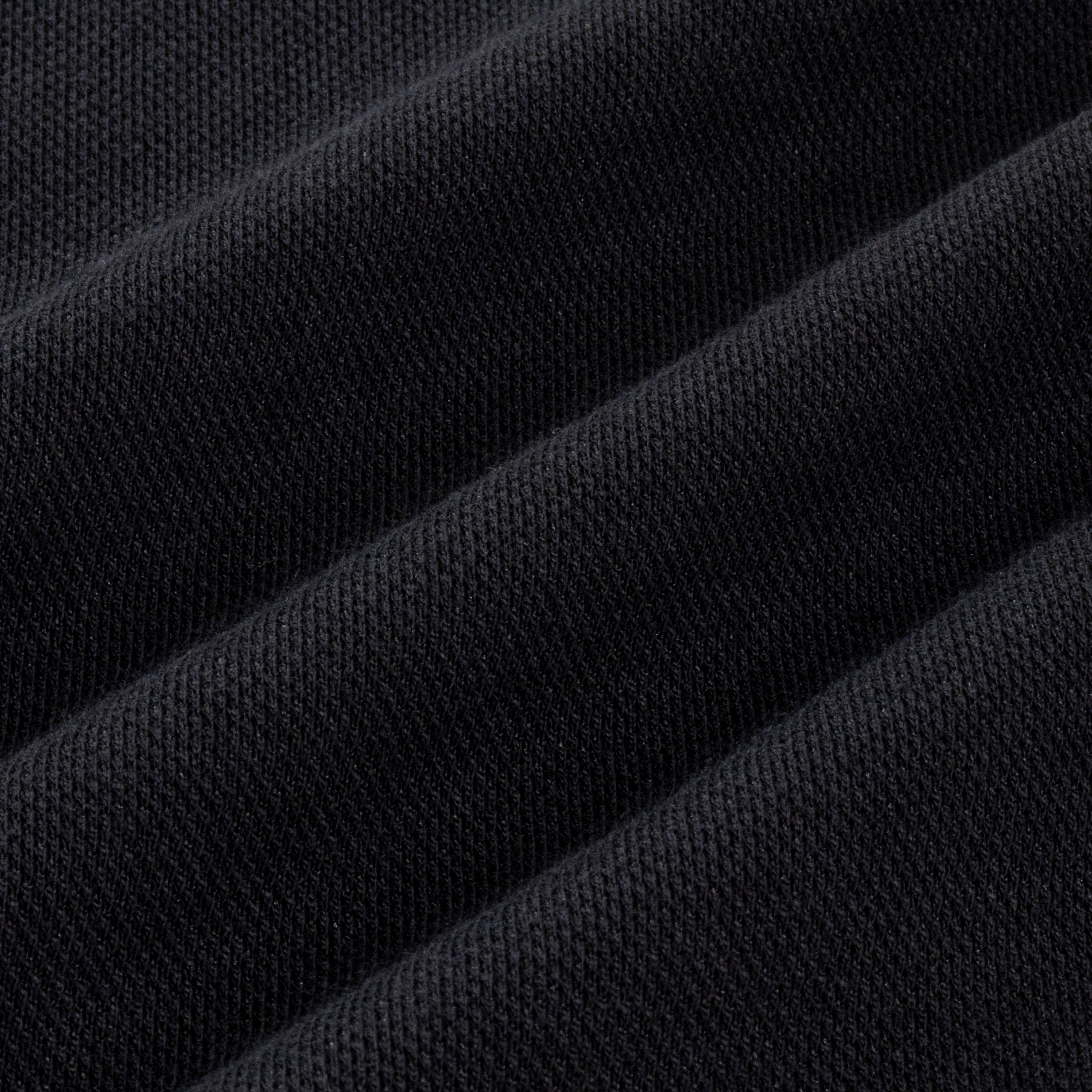 メンズ DRYポロシャツ 半袖 胸ポケット付 ブラック