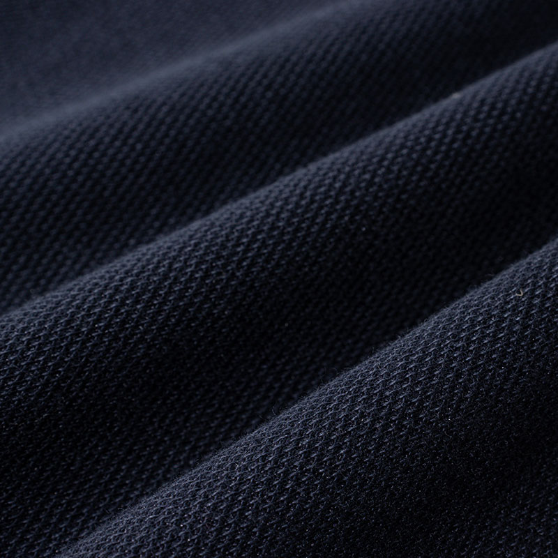 メンズ DRYポロシャツ 半袖 胸ポケット付 ネイビー