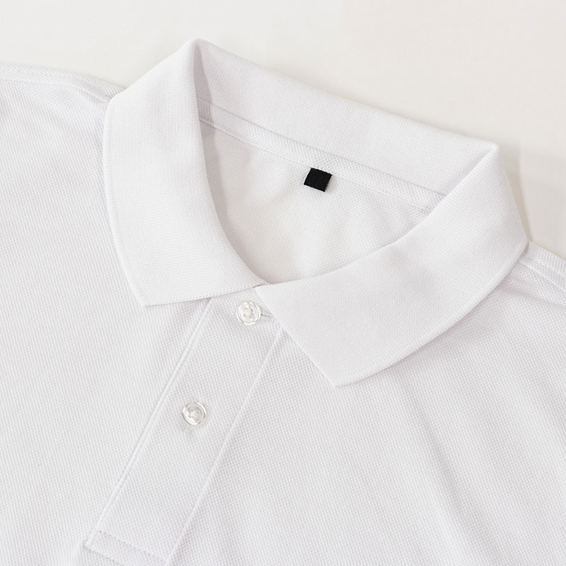 メンズ DRYポロシャツ 半袖 レギュラー ホワイト