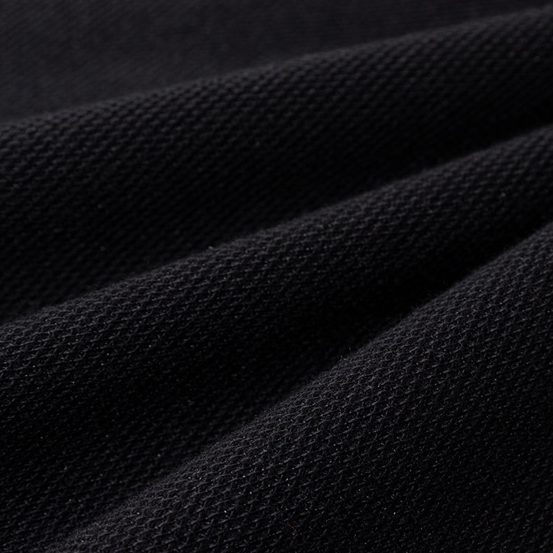 メンズ DRYポロシャツ 半袖 レギュラー ブラック