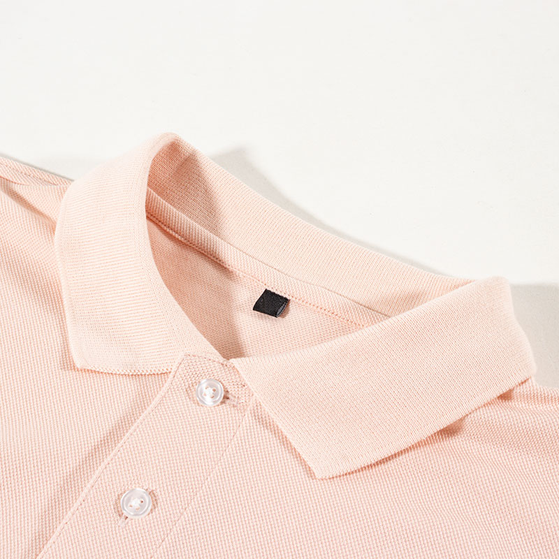 メンズ DRYポロシャツ 半袖 レギュラー ピンク