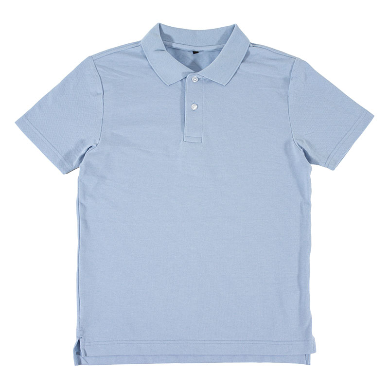 メンズ DRYポロシャツ 半袖 レギュラー サックス