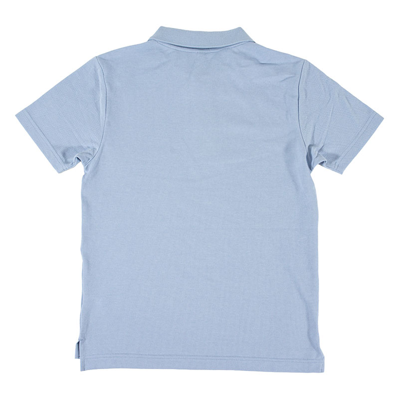 メンズ DRYポロシャツ 半袖 レギュラー サックス