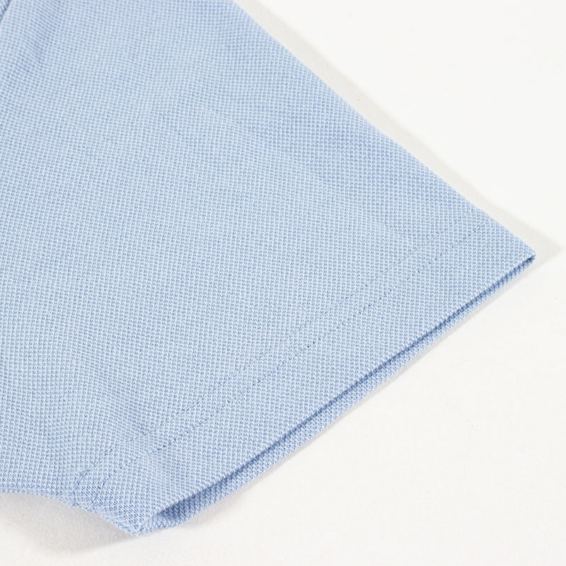 メンズ DRYポロシャツ 半袖 レギュラー サックス