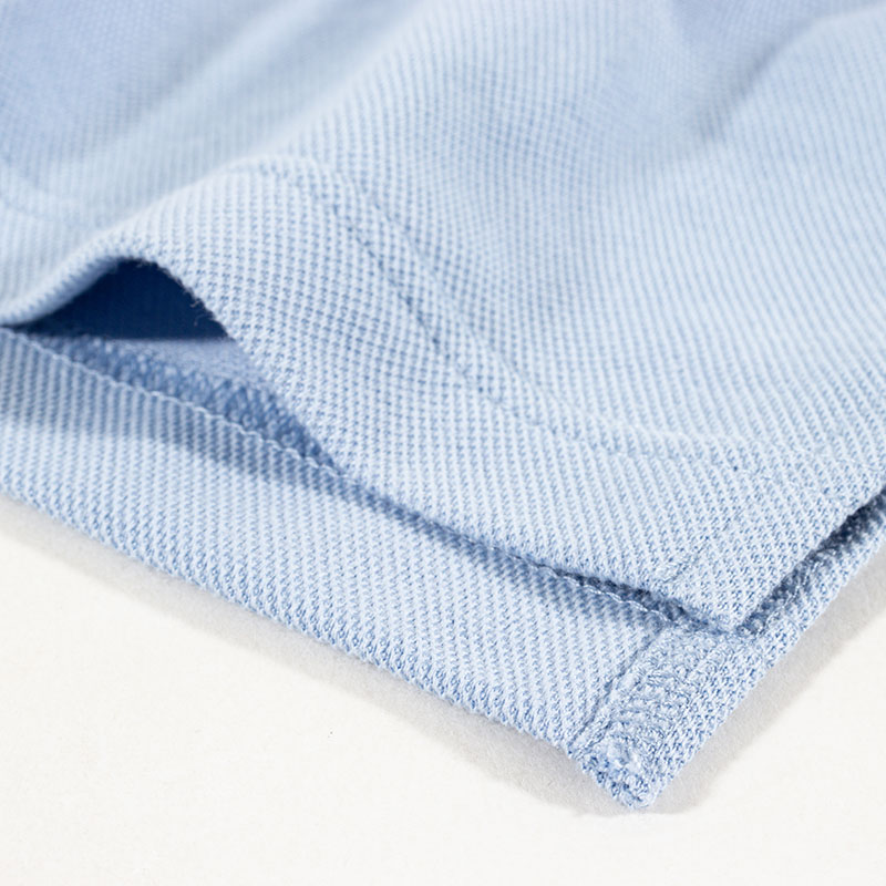 メンズ DRYポロシャツ 半袖 レギュラー サックス