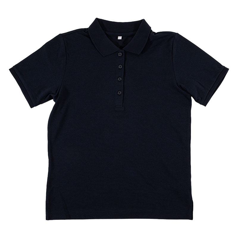 レディース DRYポロシャツ 半袖 ネイビー
