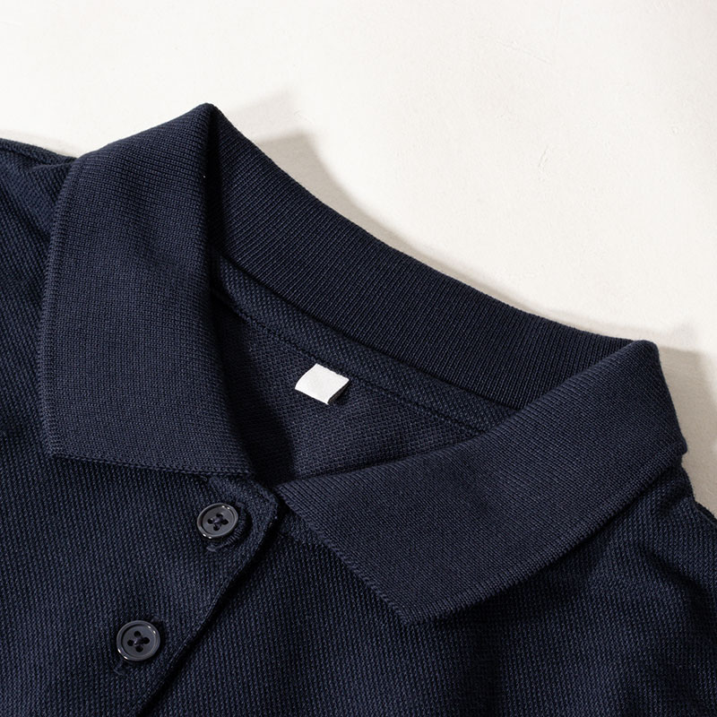 レディース DRYポロシャツ 半袖 ネイビー