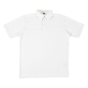 メンズ DRYビッグポロシャツ 半袖 ホワイト