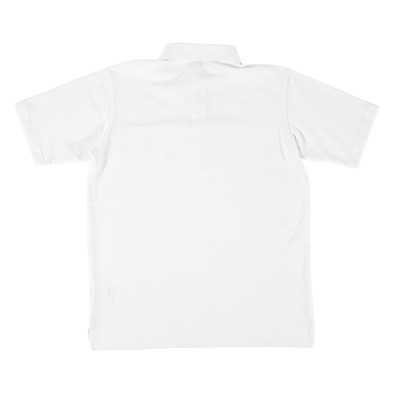 メンズ DRYビッグポロシャツ 半袖 ホワイト