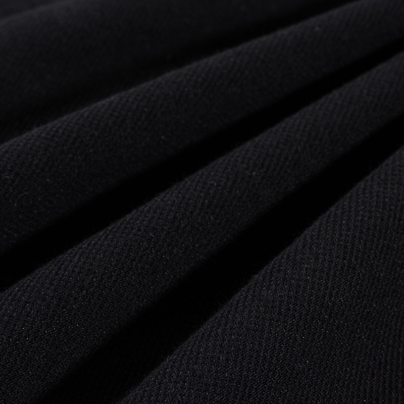 メンズ DRYビッグポロシャツ 半袖 ブラック