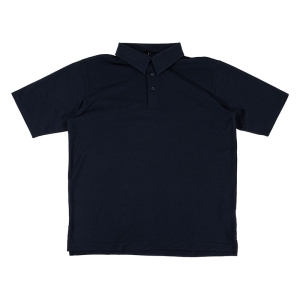 メンズ DRYビッグポロシャツ 半袖 ネイビー