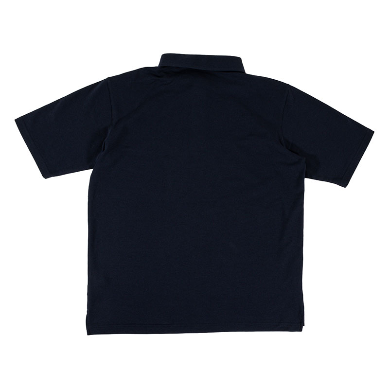メンズ DRYビッグポロシャツ 半袖 ネイビー