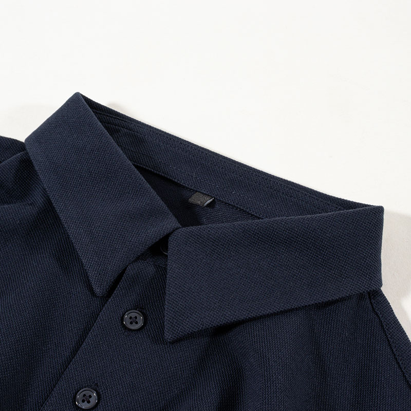 メンズ DRYビッグポロシャツ 半袖 ネイビー