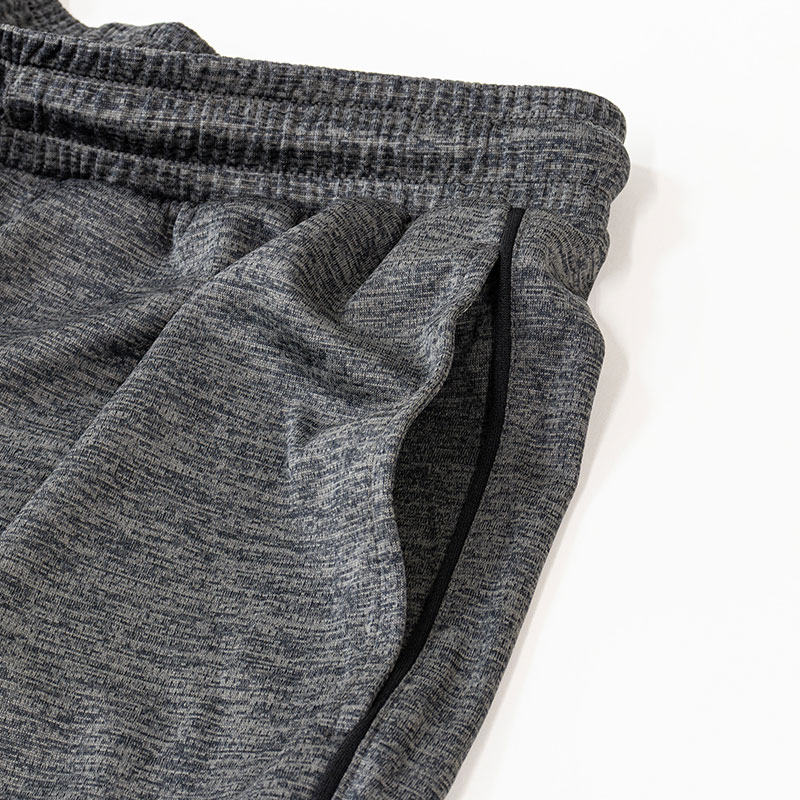 メンズ DRY ハーフパンツ 杢チャコール