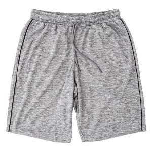 メンズ DRY ハーフパンツ 杢グレー