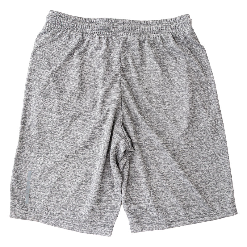 メンズ DRY ハーフパンツ 杢グレー