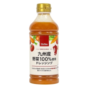 九州産野菜100%使用 ドレッシング 500ml