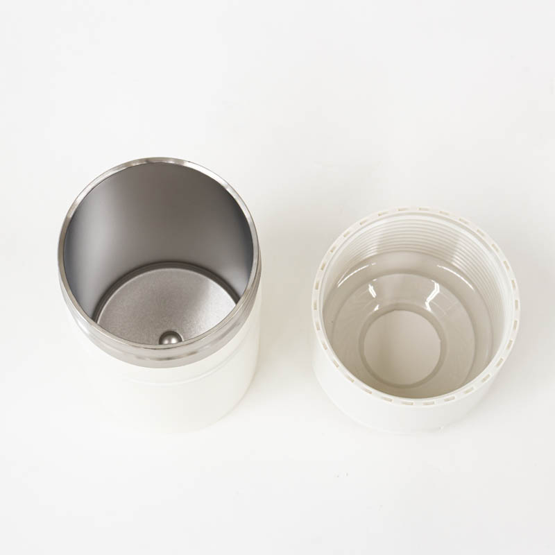 保冷も保温もできる ペットボトルホルダー ホワイト 500～650ml用