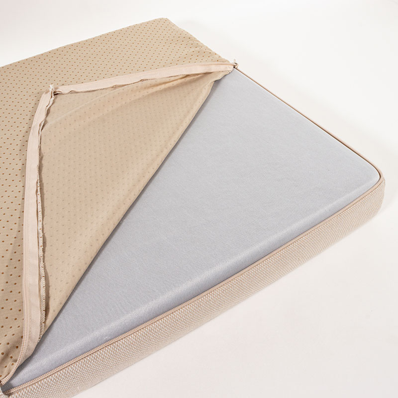 フロアクッション 58×58cm ベージュ