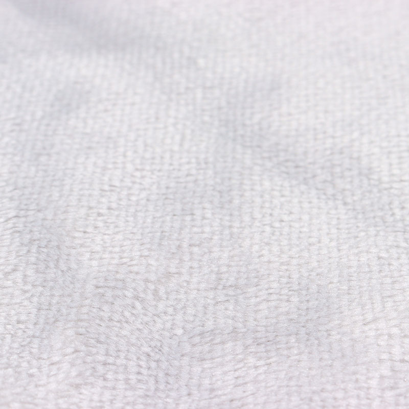 毛布としても使える 掛けふとんカバー シングル(150×210cm)ライトグレー