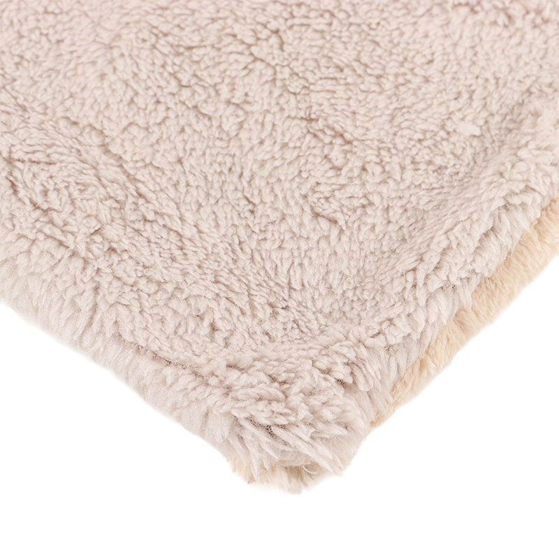 毛布としても使える 肌触りの良い あったか掛けふとんカバー シングル(150×210cm) ベージュ