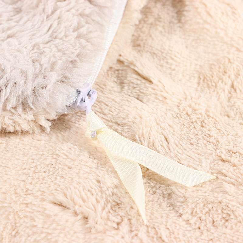 毛布としても使える 肌触りの良い あったか掛けふとんカバー シングル(150×210cm) ベージュ