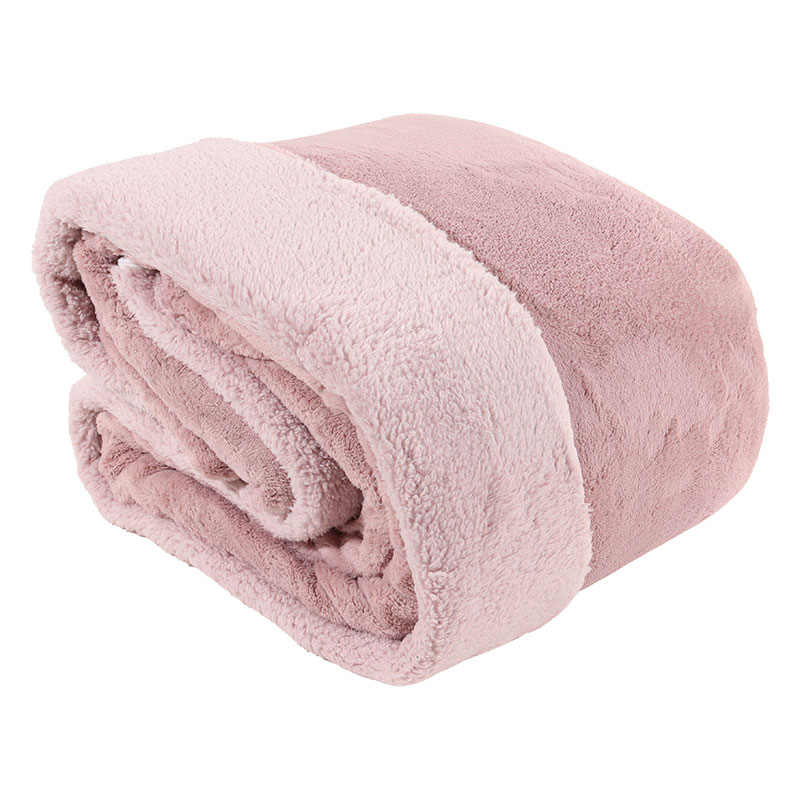 毛布としても使える 肌触りの良い あったか掛けふとんカバー シングル(150×210cm) ピンク