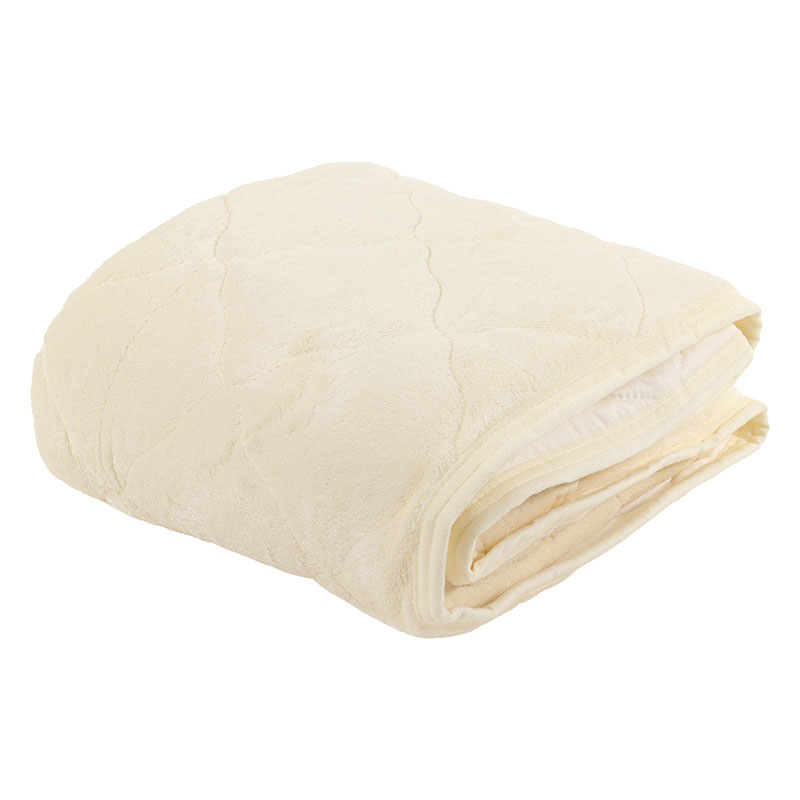 あったか 敷きパッド シングル(100×205cm)アイボリー